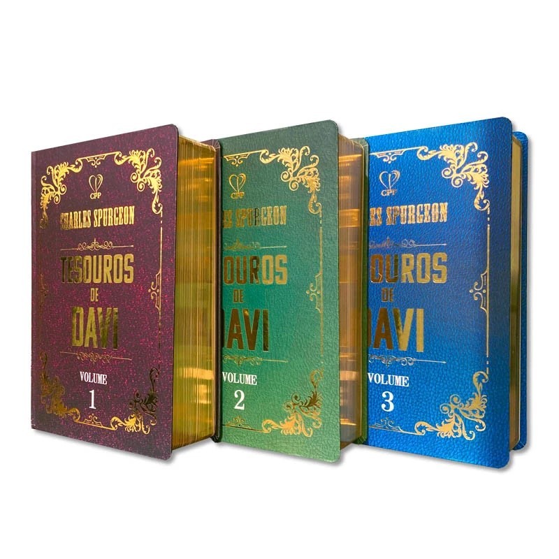 Box Tesouros de Davi - 3 Livros - Charles Spurgeon - Capa Dura em Oferta na Shopee