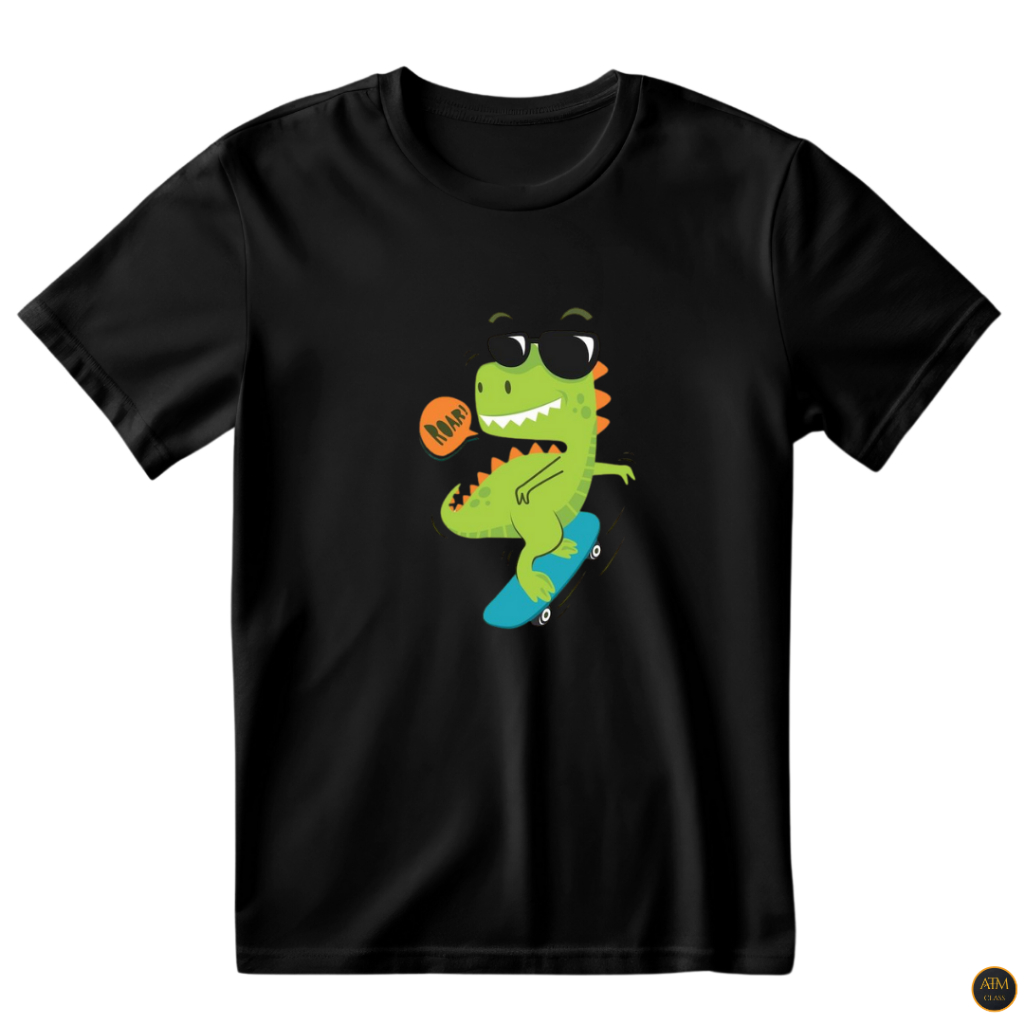 Camisa Unissex Dino Dinossauro Verde De Skate Camiseta Estampada 1005 Algodão - Envio Imediato