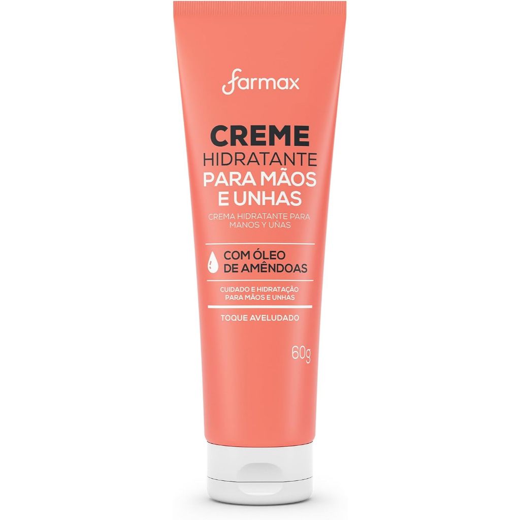 Creme Hidratante Farmax para Mãos e Unhas 60g em Oferta na Shopee