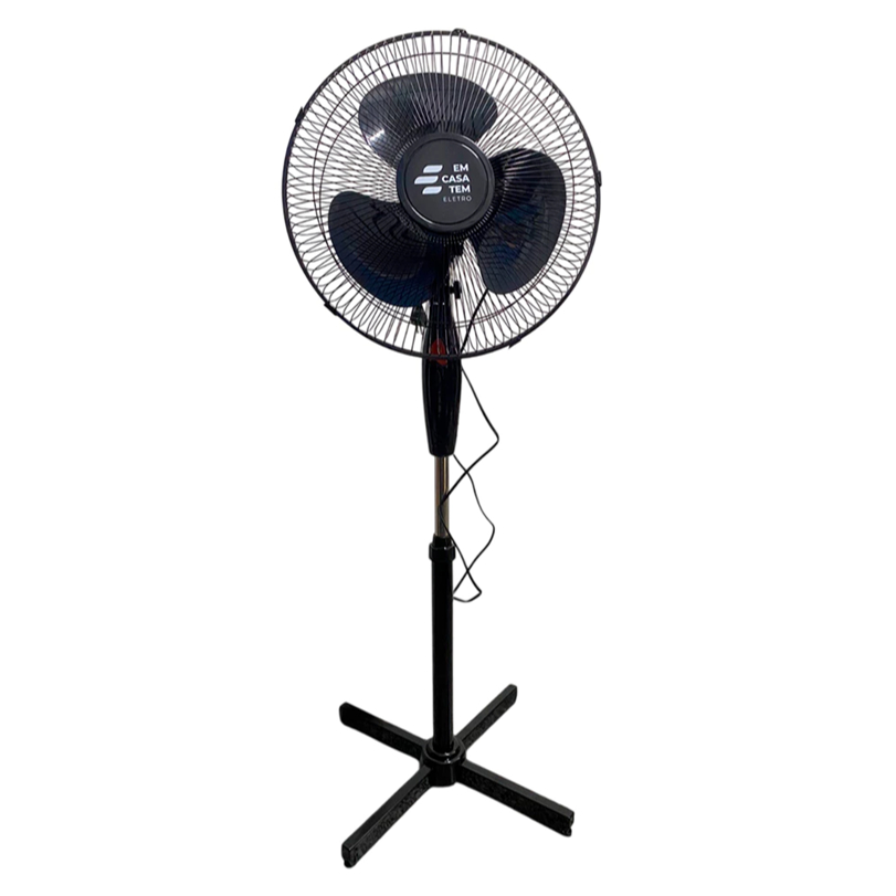 Ventilador de Coluna Silencioso Pedestal Grande 3 Vel. 110v / 220V