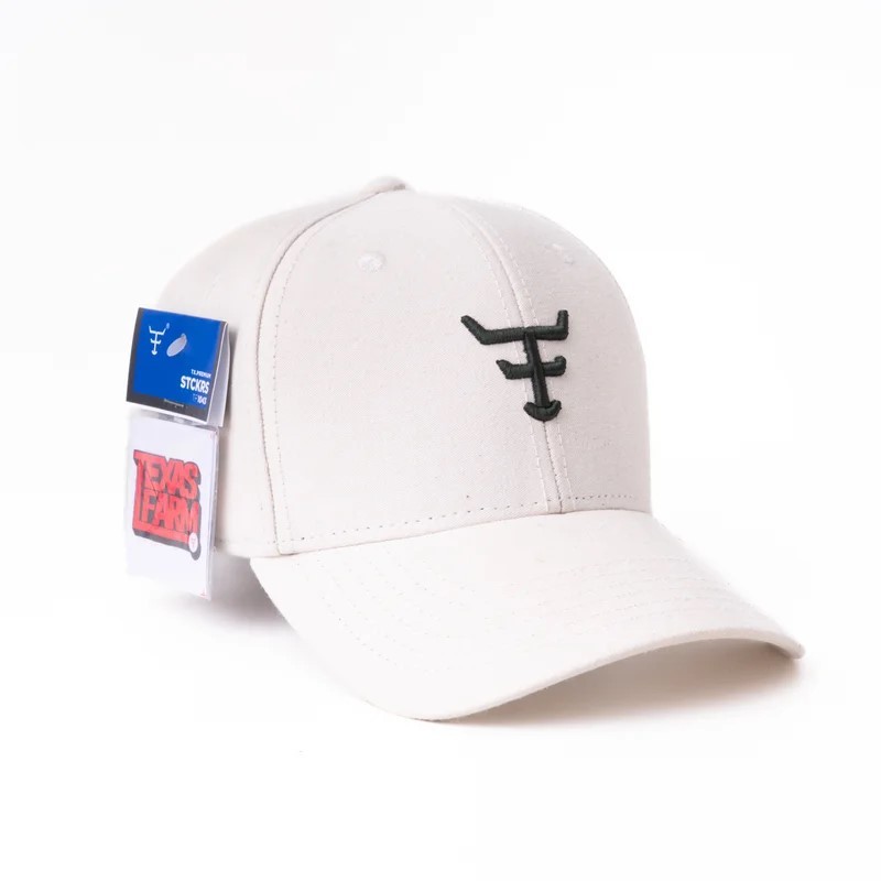 Boné Texas Farm Original Off White Stckrs