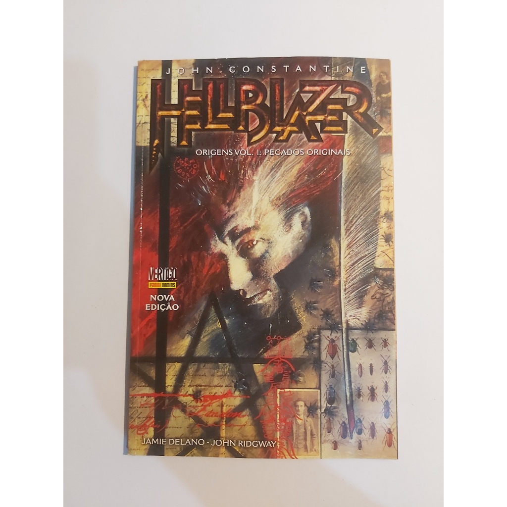 HELLBLAZER ORIGENS VOL1- AMALDIÇOADO VOL4 - DEMONÍACO VOL2 E VOL3 129,90 CADA