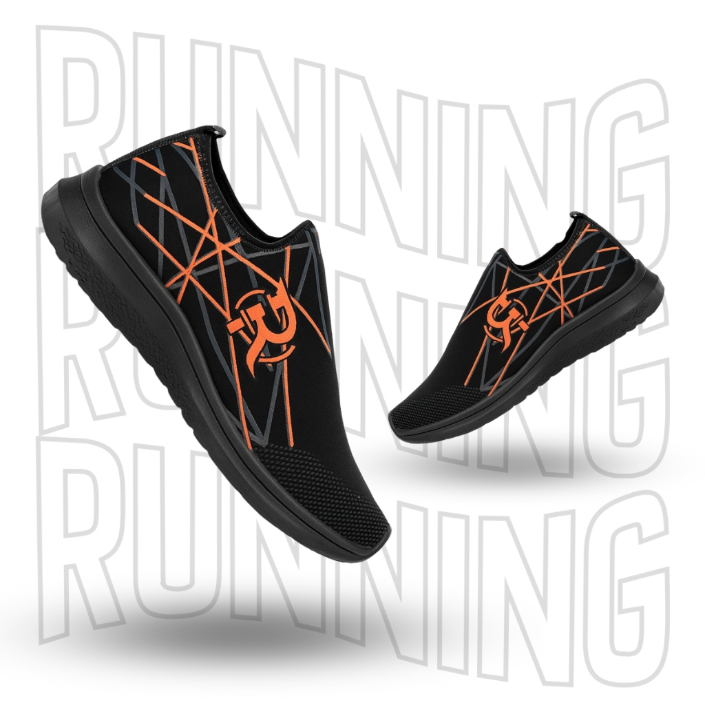 Tênis Masculino Esportivo Corrida Sem Cadarço Confortável Leve