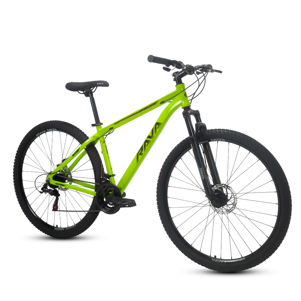 Bicicleta Aro 29 RAVA Go TSW Freio A Disco 21v Cabeamento Interno Quadro Alumínio MTB Completo Com Roda & Pneu