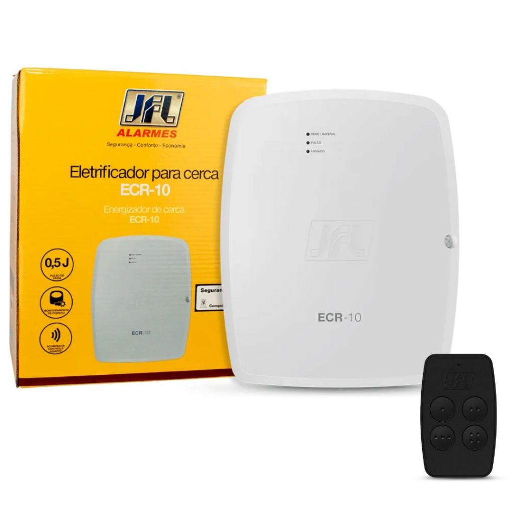 Eletrificador para cerca elétrica de 0,5J  ECR-10 JFL