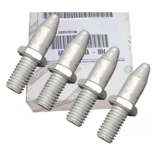Pino Guia Roda Disco Tambor Kit 4x Original Fiat Uno Palio Siena Strada 7734791
