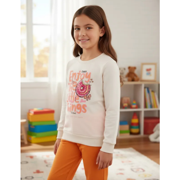 Conjunto Moletom Flanelado Peluciado Infantil Juvenil Inverno - Tamanho 08 ao 14