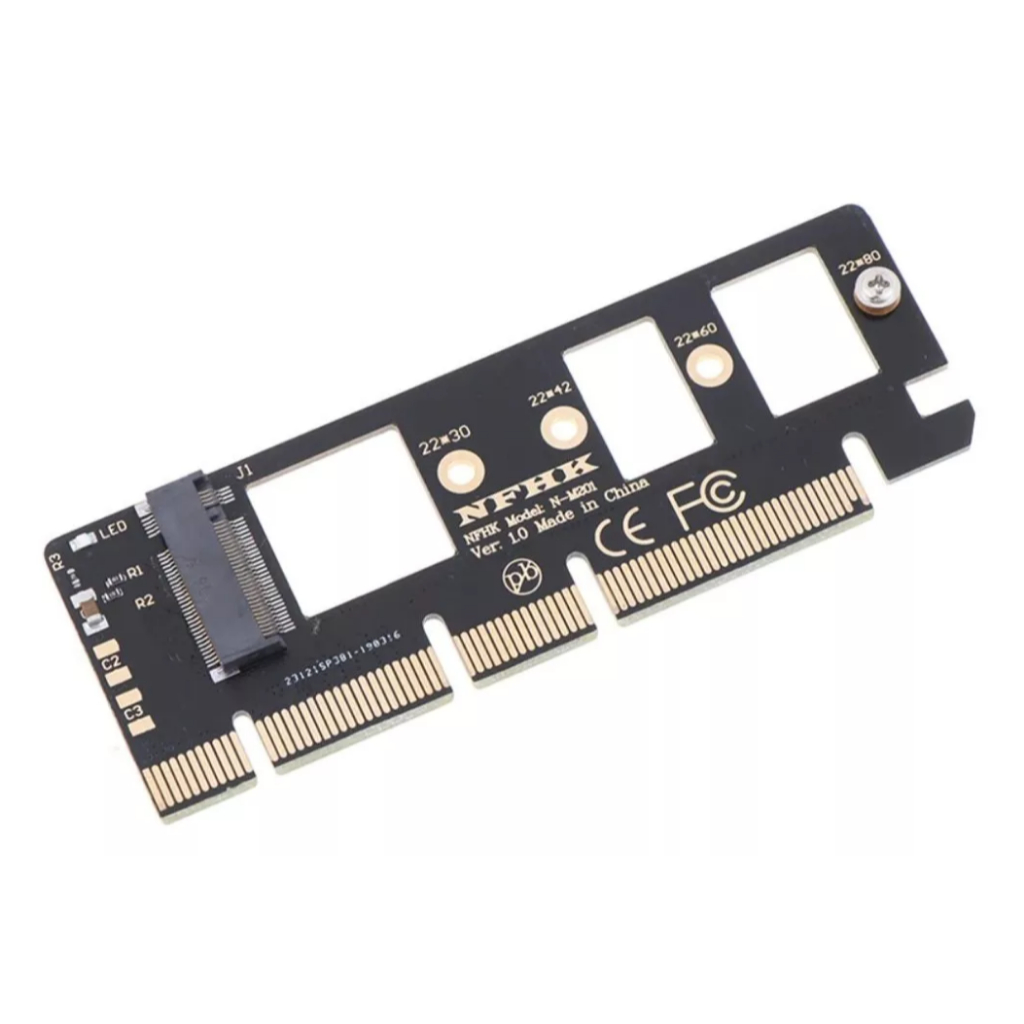 Adaptador Ssd M.2 M. 2 M2 Nvme x4 Para Pci-e Pcie Pci Express x4 x8 x16