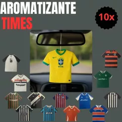 KIT 10 Unidade Aromatizantes Cheirinho Para Carro ORIGINAL