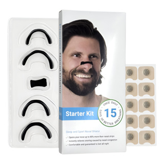 Dilatador Nasal Magnético Reduz O Ronco Seguro Para A Pele em Oferta na Shopee