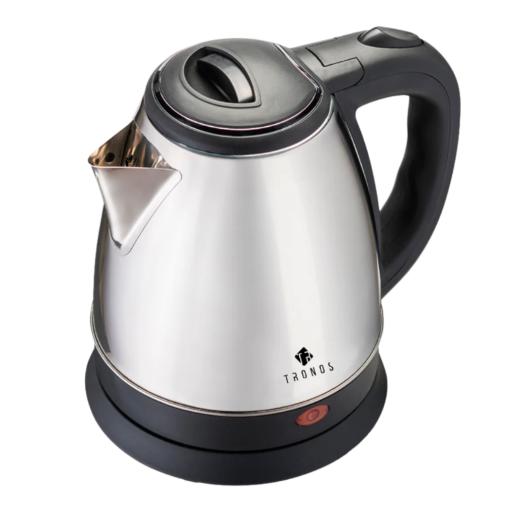 Chaleira Elétrica 1,8L Tronos KL-1803 – Inox, Rápida, 1000W, 220V | Ideal p/ Chá e Café! · foto 2