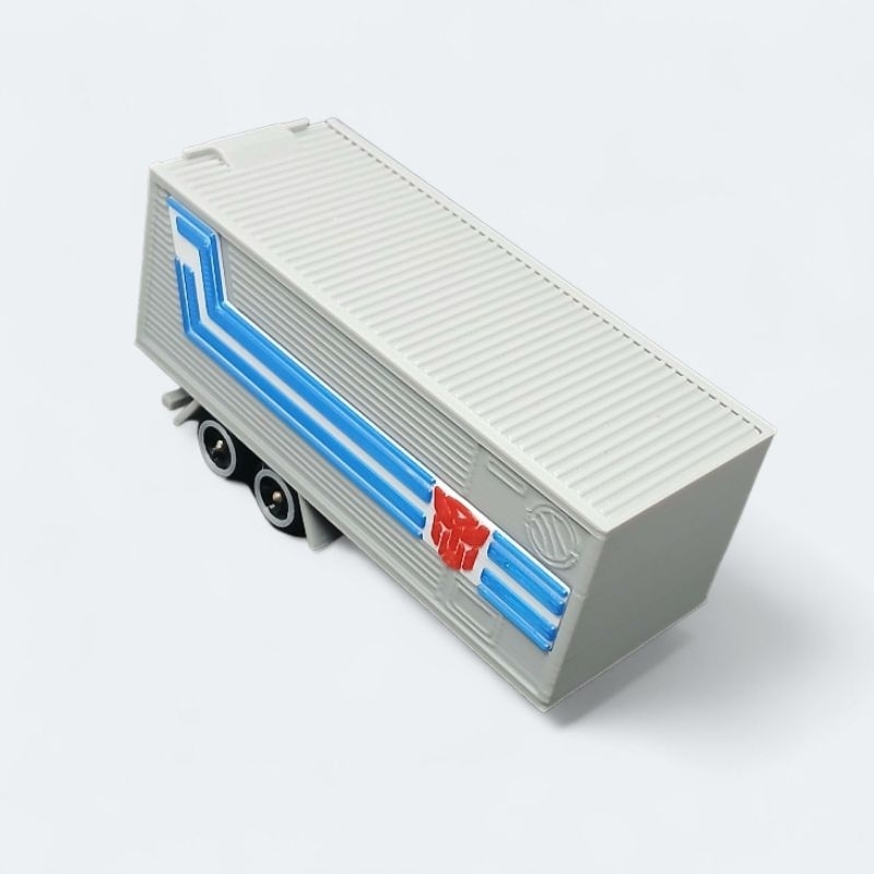 Carreta Miniatura Bau Acessório para Optimus Prime Hotwheels caçamba