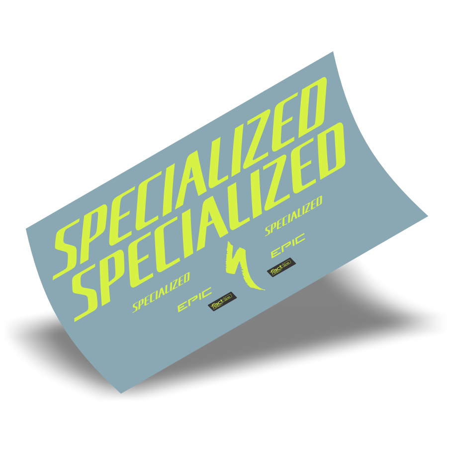 Kit adesivos para quadro Specialized Epic