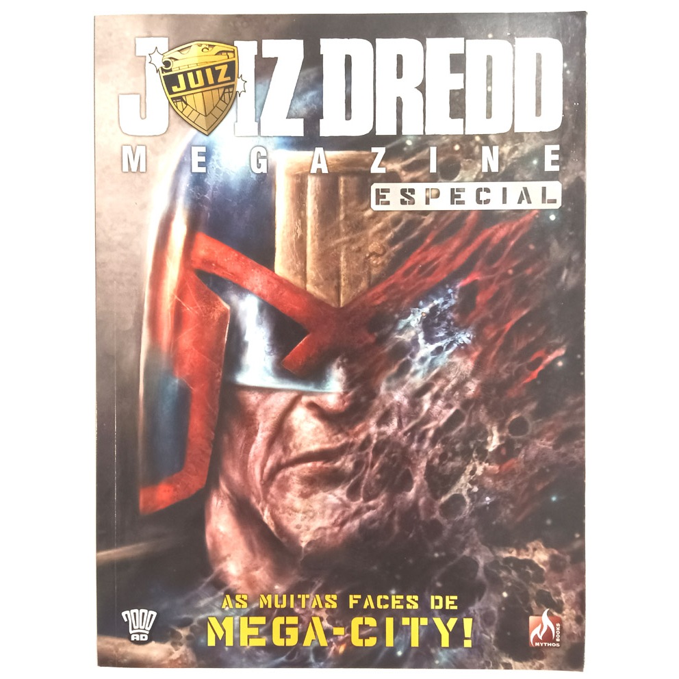 Juiz Dredd Megazine Especial - As Muitas Faces de Mega-City! Mythos – 2020.