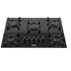 Cooktop Electra Plus 5 Bocas Preto – Bivolt 127V/220V