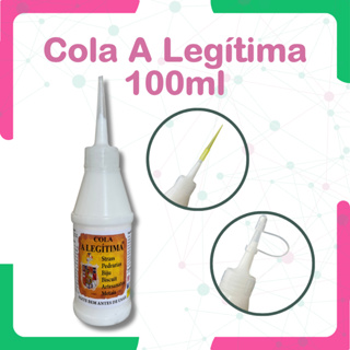 Cola Legitima 100 ml para Artesanato Massa de Biscuit Strass Bijuteria Pedrarias Metais em Oferta na Shopee
