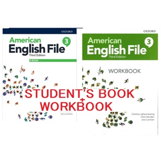 American English File Third Edition Level 3 Student book e Workbook em Oferta na Shopee