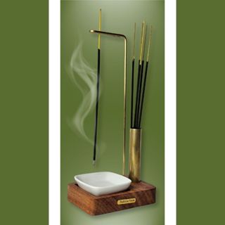 Incensário Porta Incenso Invertido Copo Porcelana Suporte incenso Master Quad Vareta Bastão torre em Oferta na Shopee