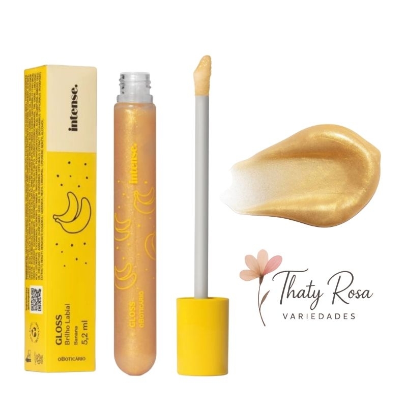 Gloss Brilho Labial Intense Banana 5,2ml