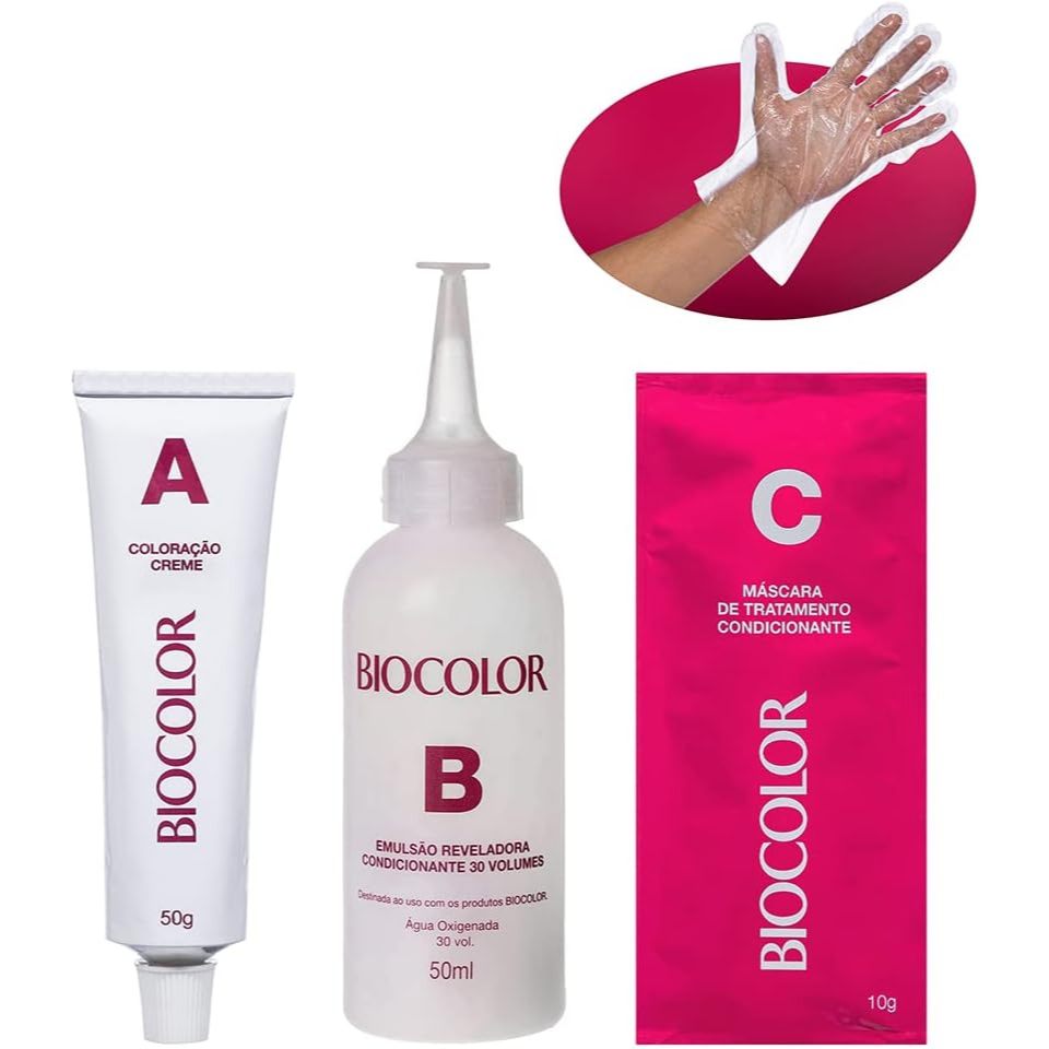 Tinta De Cabelo Biocolor Vermelho Intenso 6.66 Mini · foto 2