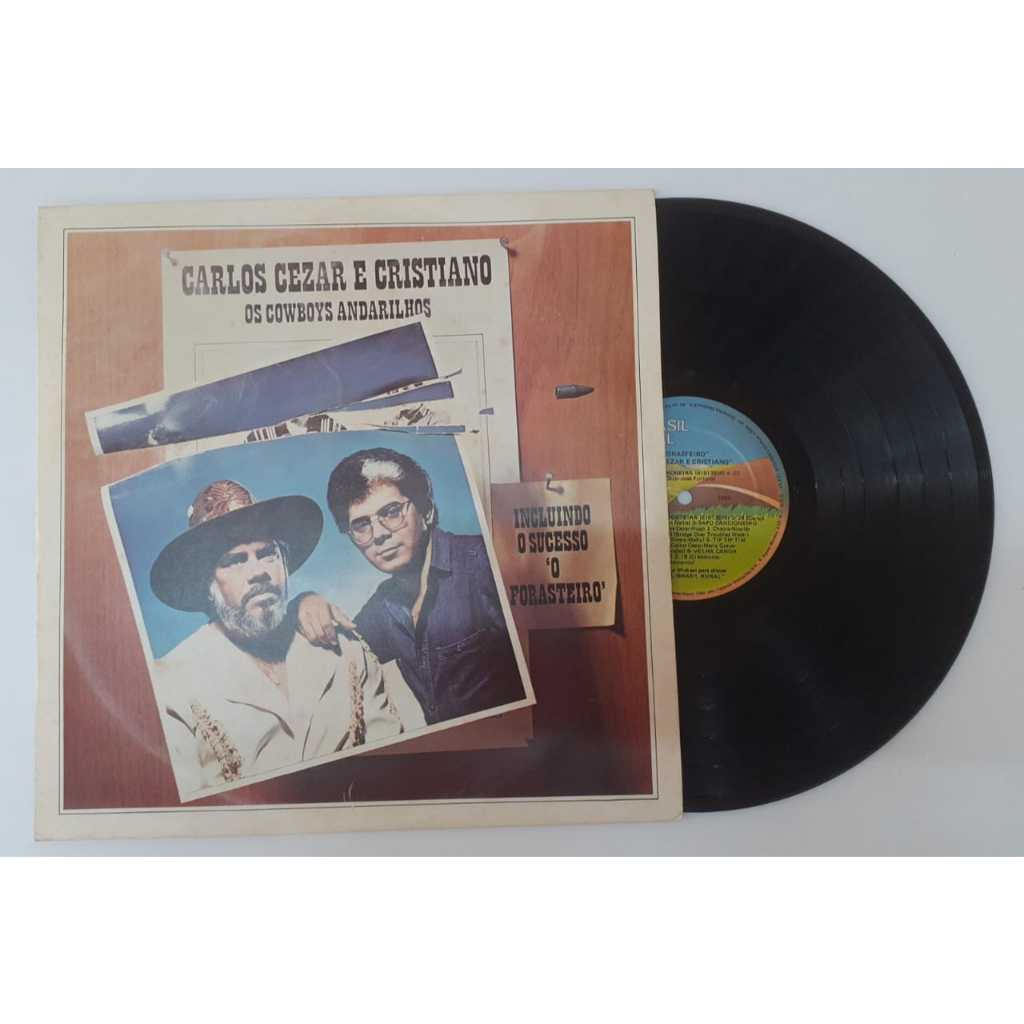 Lp Disco Vinil Carlos Cezar E Cristiano O Forasteiro Da2041