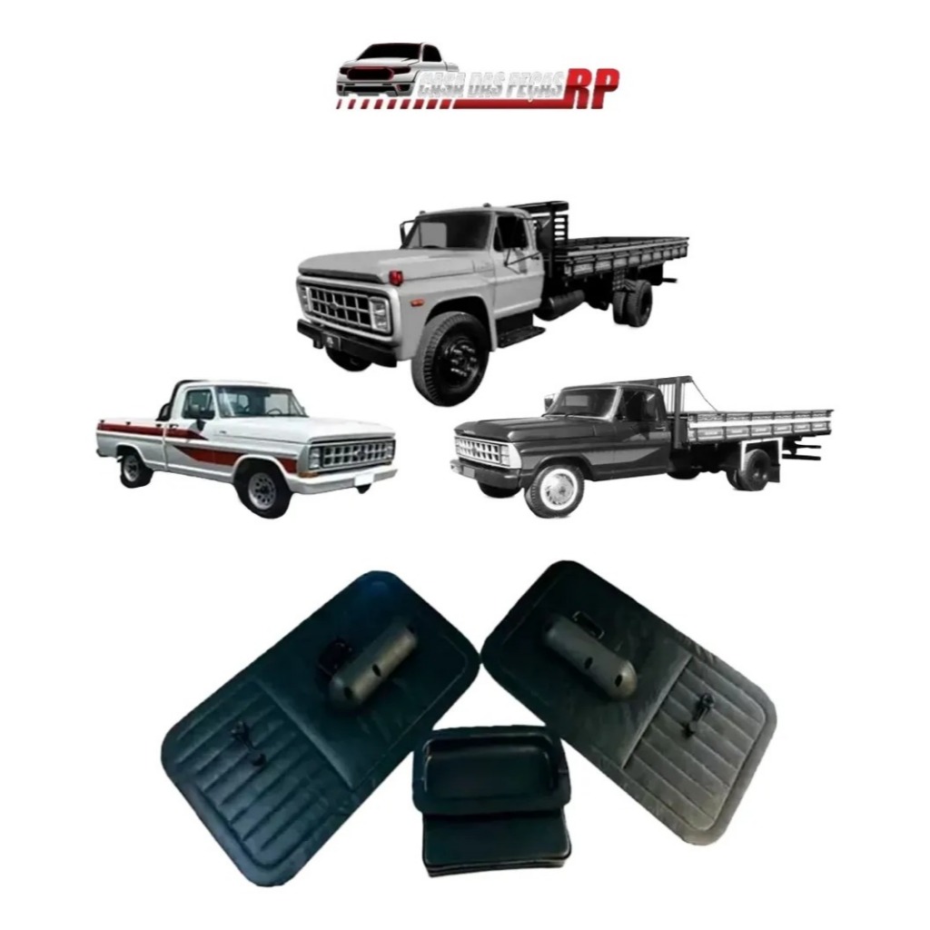 Par Forro Porta F1000 F4000 F600 Completo Com Todos Acess...