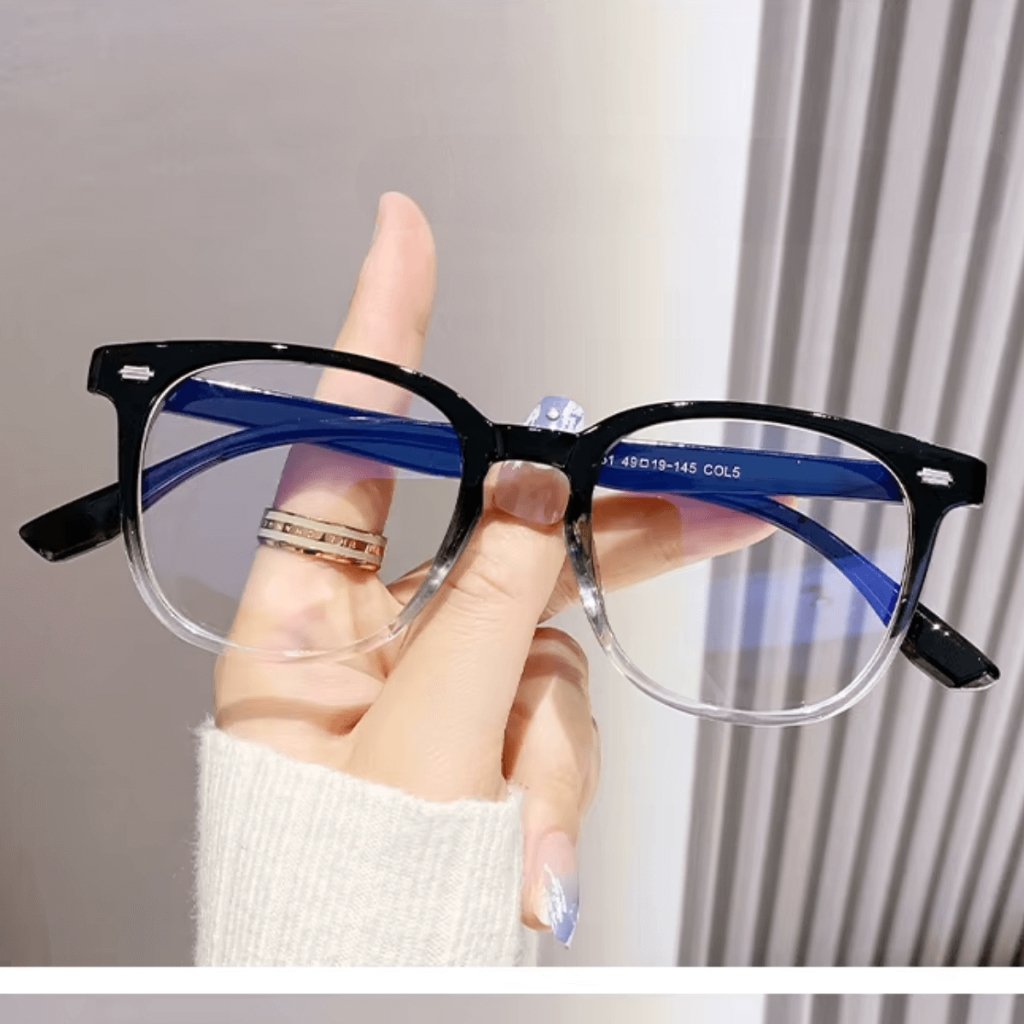 Armação Óculos Square Quadrado TR90 Premium Sem Grau Anti Luz Azul para Feminino e Masculino em Oferta na Shopee
