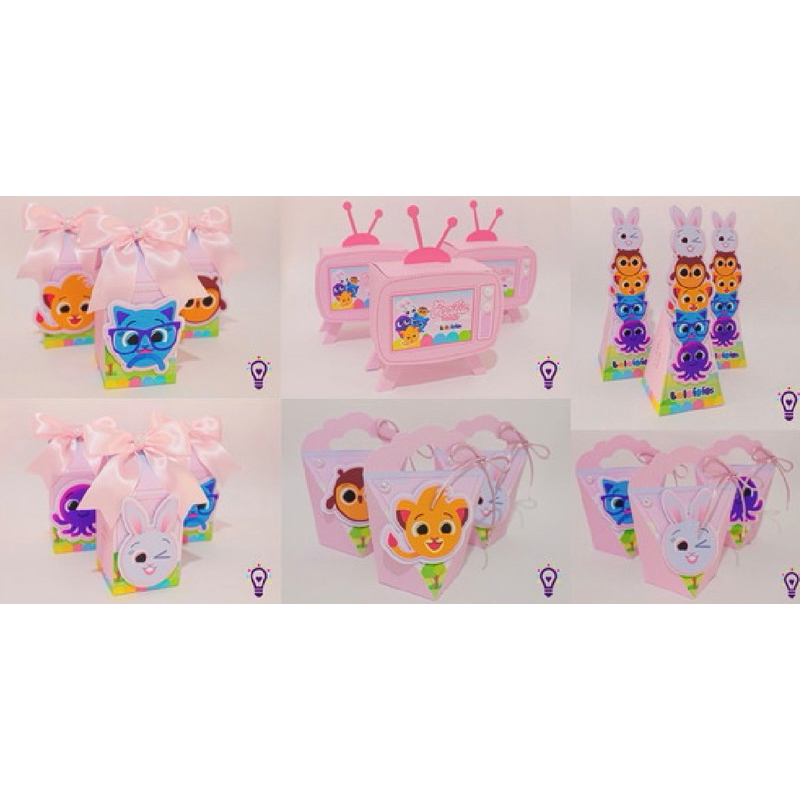 kit personalizado BOLOFOFO MENINA / lembrancinha de aniversário