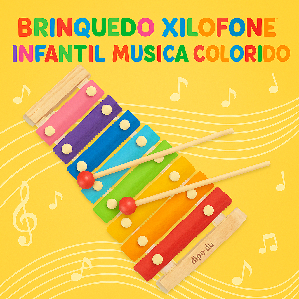 Xilofone Colorido: Onde Comprar | BuscaProdutos