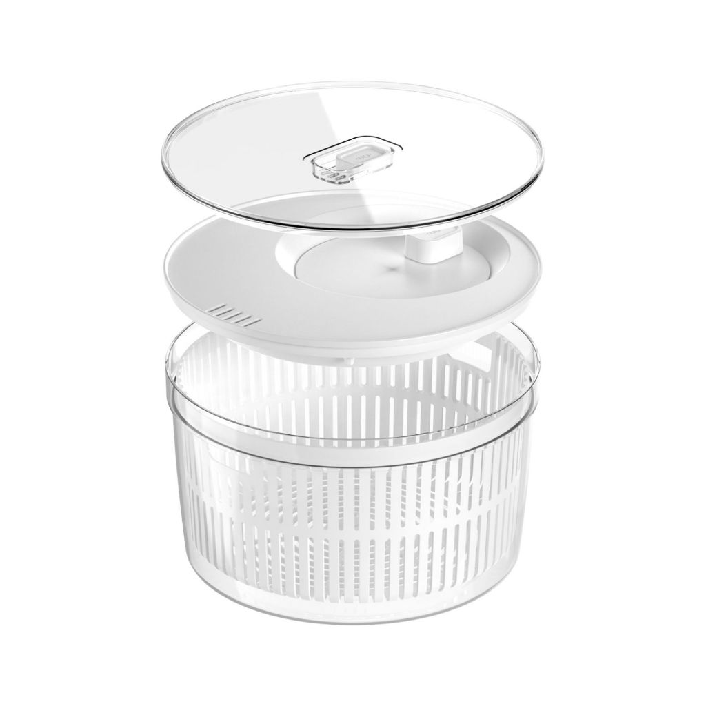 Kit Organizador e Secador de Saladas 5,5L (24,5x15cm) Linha Clear Fresh <OU>