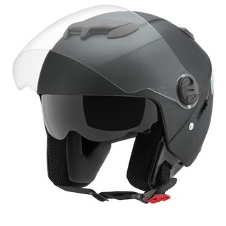 Capacete Moto Aberto New Atomic Elite Masculino Feminino Pro Tork Com Viseira Interna