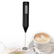 Batedor Misturador Mixer Elétrico para Bebidas Leite Café Clara de Ovos 2 EM 1 Facilida Vida