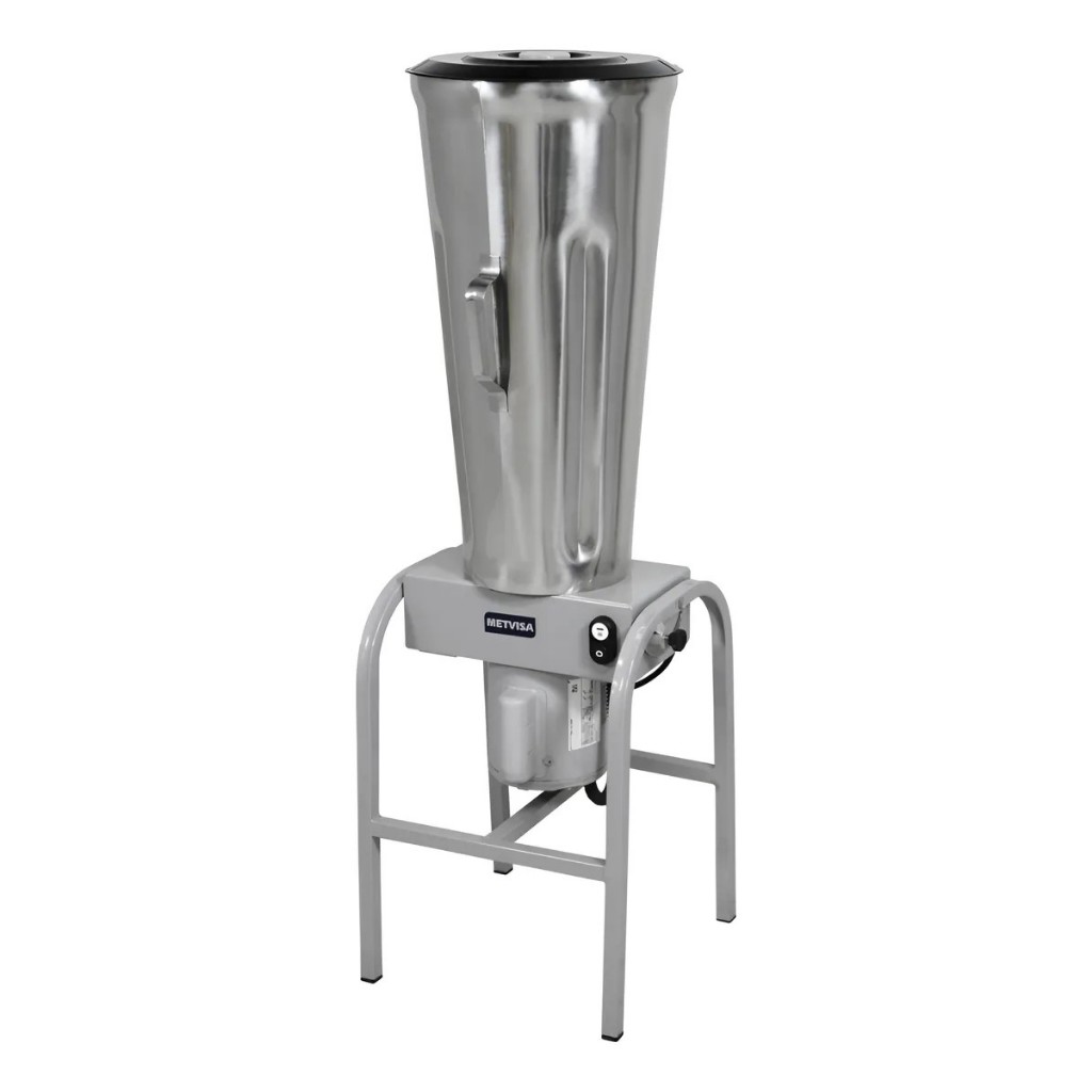 Liquidificador Industrial Basculante Inox Leve 25 Litros - 1,5CV 1120W (220V) LQL.25 Metvisa Brasil em Oferta na Shopee