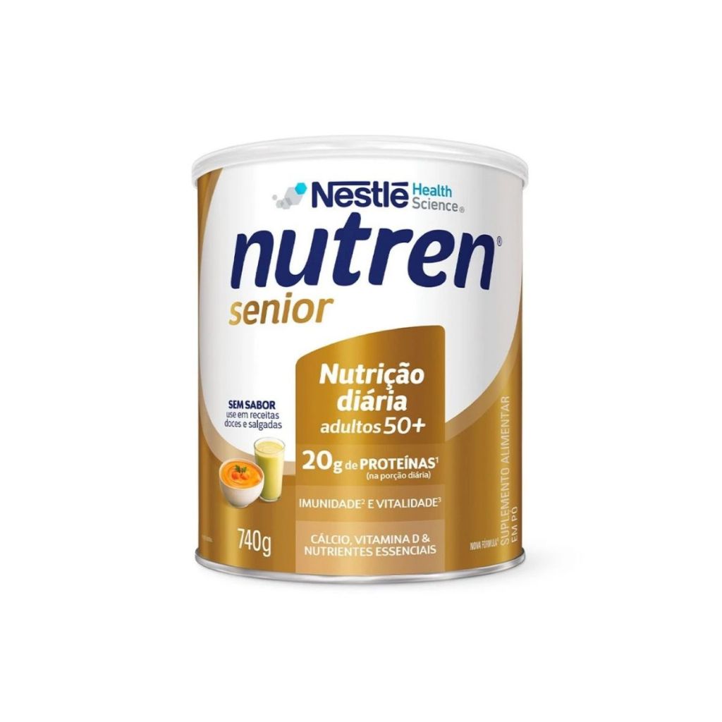 Nutren Senior Sem Sabor  50+ - 740g - Nestlé