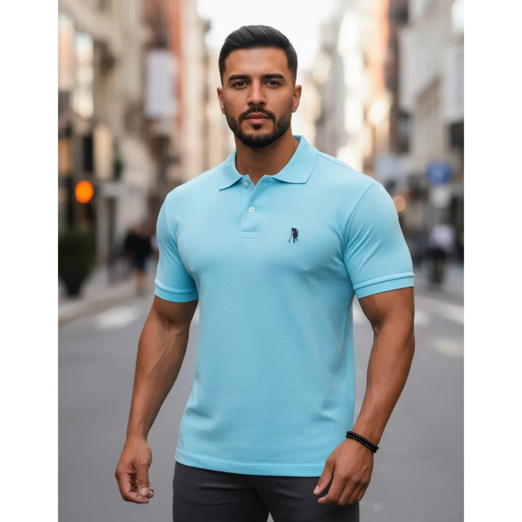 Camisa Gola Polo 18 Cores Malha PIQUET ORIGINAL em Oferta na Shopee