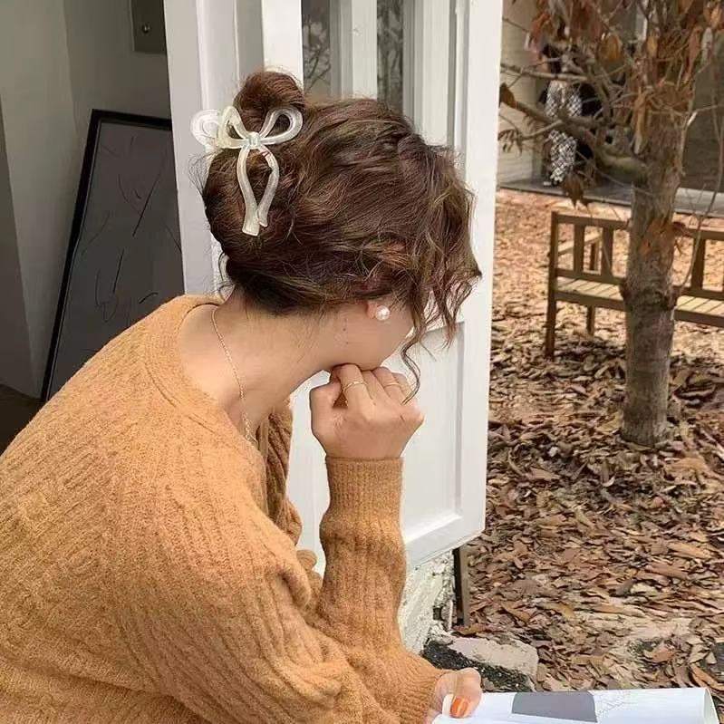 Piranhas De Cabelo Plástico Transparente Com Cor.Cores Sortidos-SM