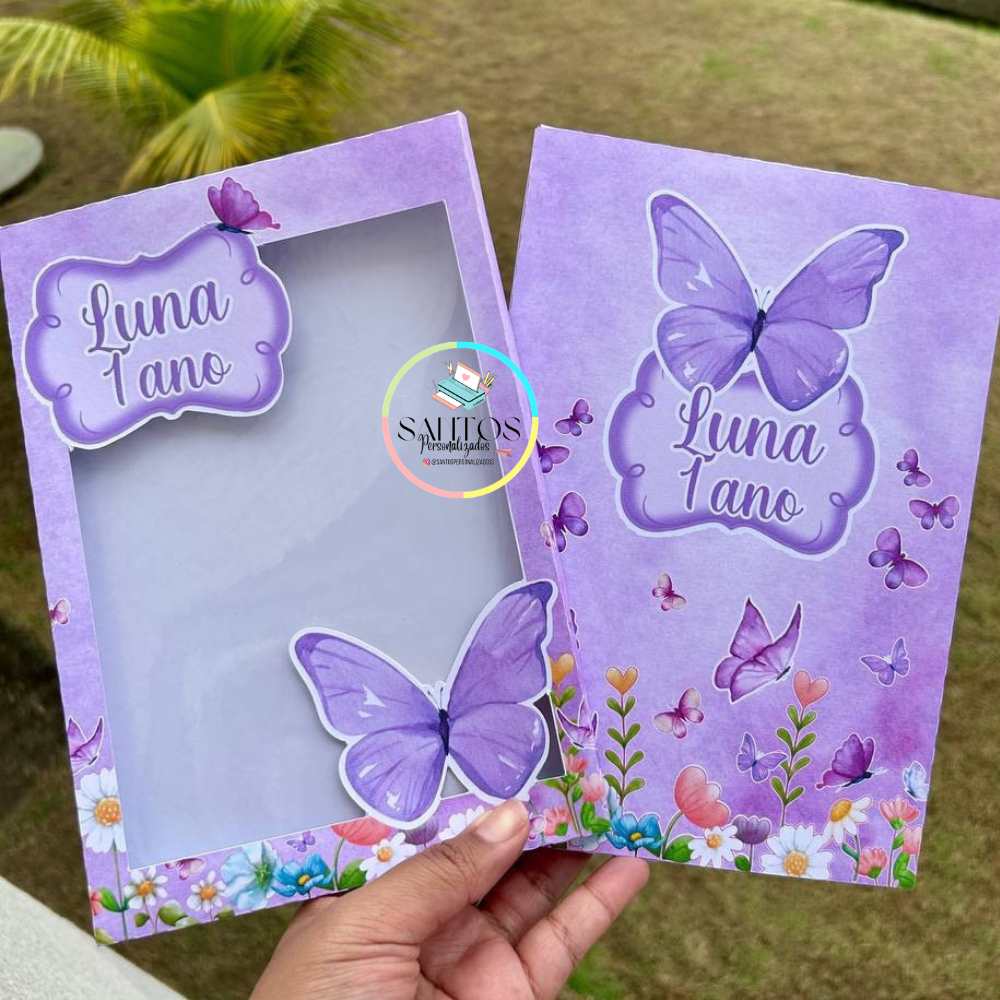 Pegue e monte Caixa para lousa mágica 8,5 polegadas jardim das borboletas — imagem 2 de 2
