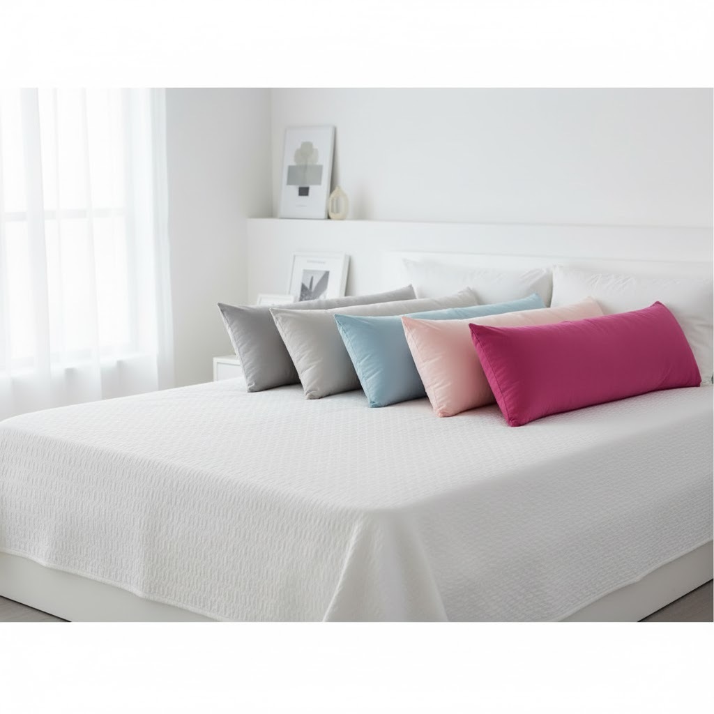 Fronha Para Travesseiro de Corpo 1,30x40cm Ortopédico Antialérgico Extra Macio Xuxão Pillow em Oferta na Shopee