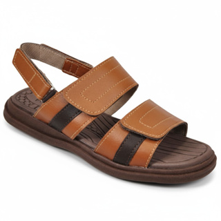 Sandália Chinelo Masculino Couro Adulto Ortopédico Com Palmilha Confort e Trazeira ENVIO IMEDIATO em Oferta na Shopee