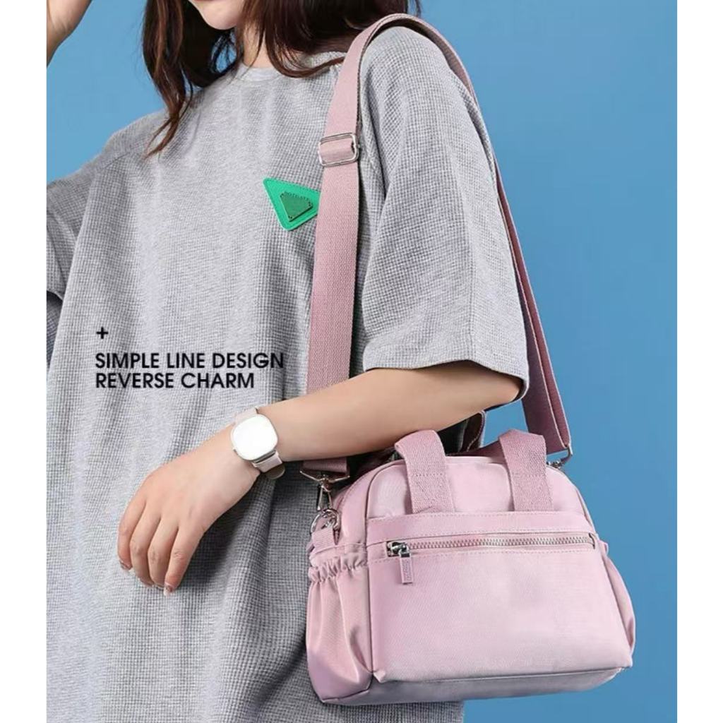 bolsa de mão casual diário bolsa de ombro Com Alça Lateral Transversal Impermeável