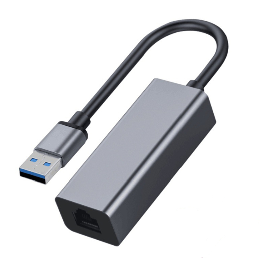 Adaptador Usb 3.0 3.1 Gen1 Rj45 Lan Placa Rede Ethernet 100/1000/2500 2.5g