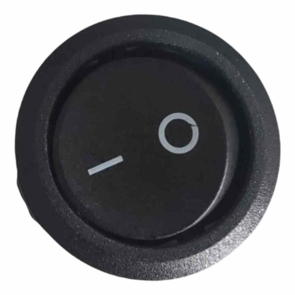 Botão Liga Desliga Aspirador Turbo Cycle Chave Tecla Preto - on Off universal