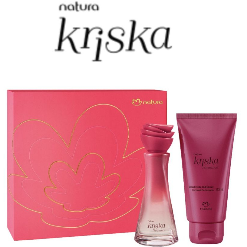 Kit Presente Natura Kriska Romance (GARANTIA DE ORIGINALIDADE)