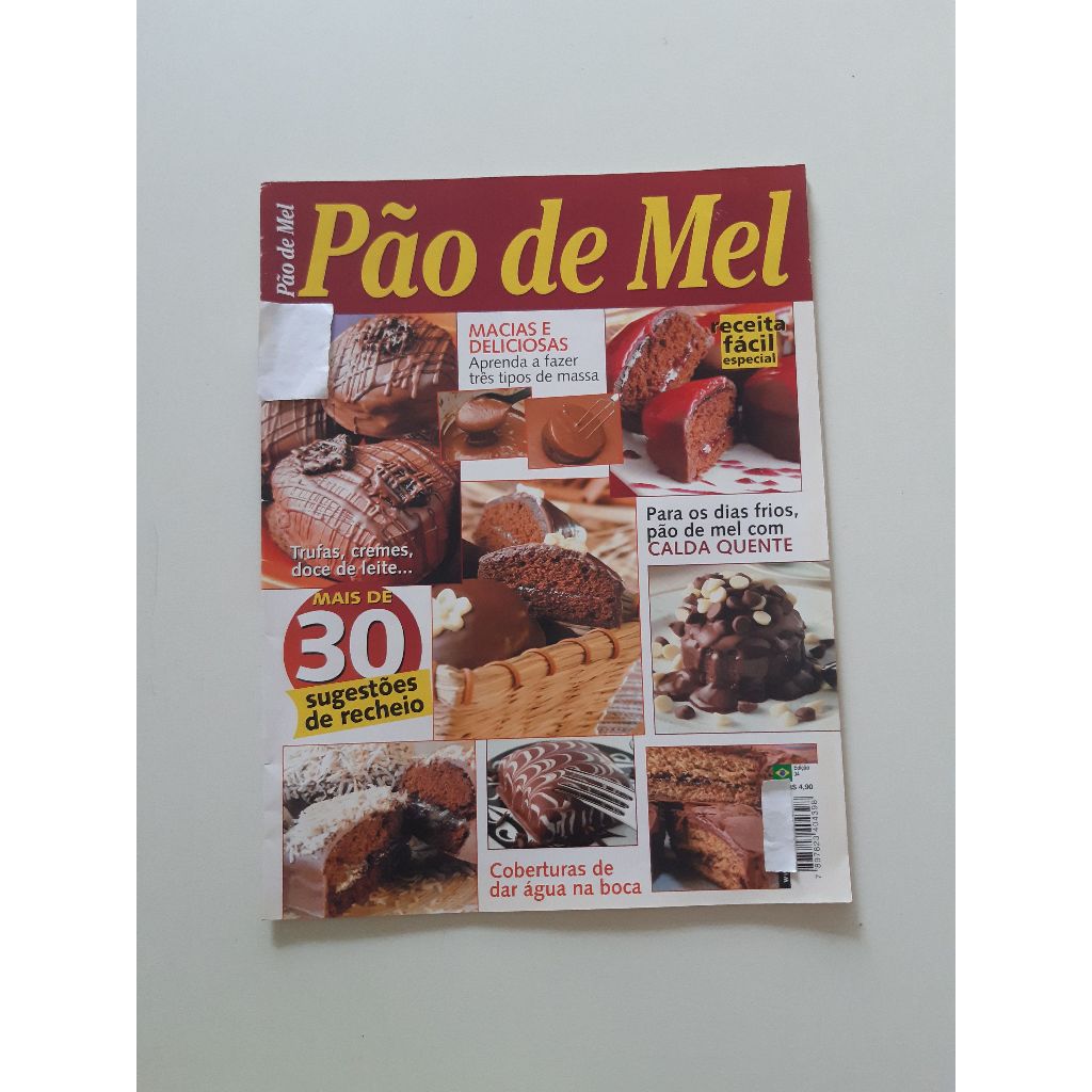 Revista Receita Fácil Especial Pão De Mel 30 Sugestões Ac980 (Usado)