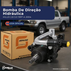 Bomba Direção Hidráulica Hilux Aspirada 2.8 3.0 1997 A 2004 Original