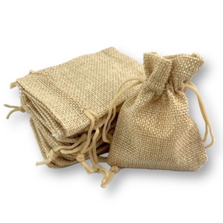 Kit 10/25/50/100 Saquinho Juta Saco Para Lembrancinhas Casamento Festas Decoração Presente Aniversário Comemorações em Oferta na Shopee