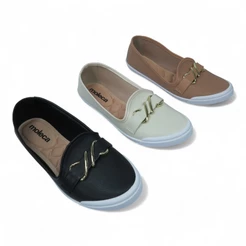 Sapatilha Feminina Moleca Slip On 5109796