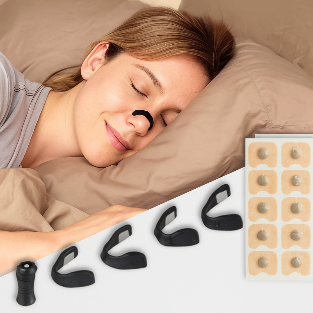 Expansor Nasal Anti-Ronco Para Respiração Silencioso e Confortável Anti-Ronco e Congestão