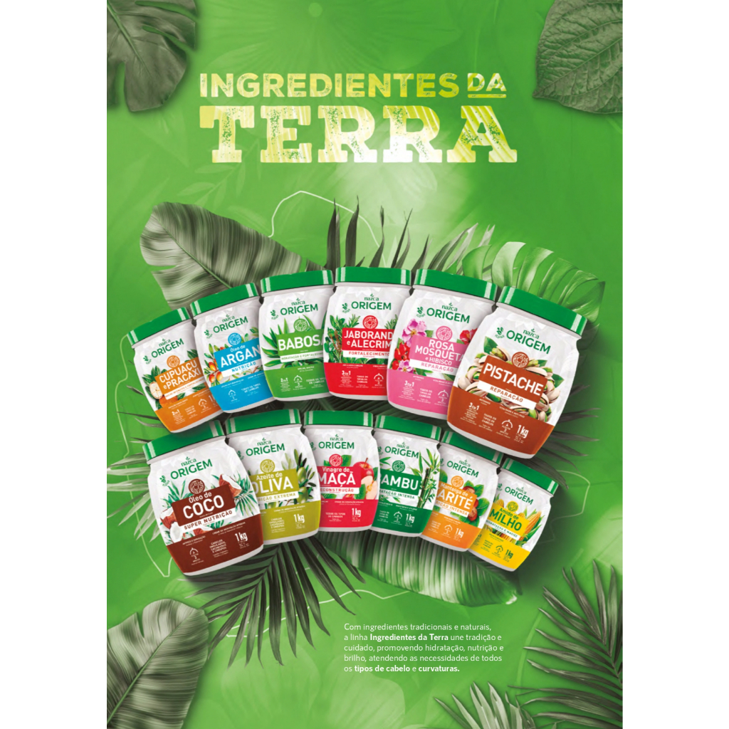 Creme de Tratamento Origem Potao 1kg Nazca Hidratacao em Oferta na Shopee