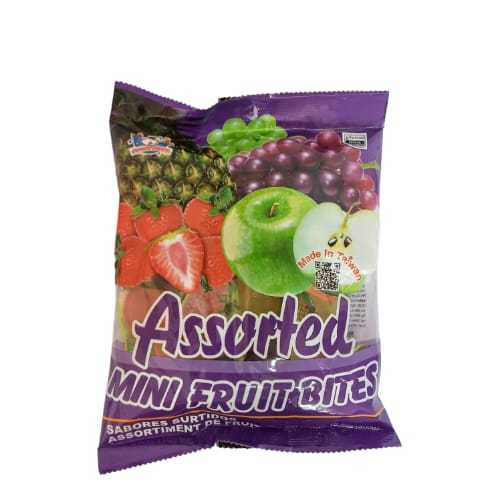 Mini Gelatinas Sabor Frutas Mistas 300g Sabores Sortidos